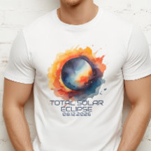 Aquarell 2026 Eclipse Erinnerungsstück