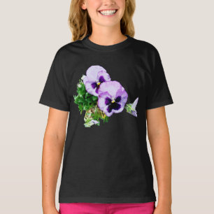 Aquarell 728 des Pansy 17 T-Shirt