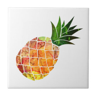 Aquarell-Ananas Fliese