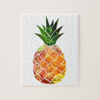 Aquarell-Ananas Puzzle