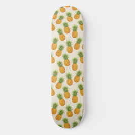 Aquarell-Ananas Skateboard