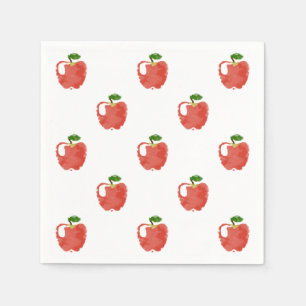 Aquarell Apple kopieren Serviette