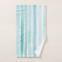 Aquarell-Aqua-Vertikalstreifen-Muster Küste