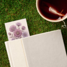 Aquarell Aster Blume, Personalisierte Blumen