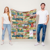 Aquarell-Ästhetik Gestapelte Bücher