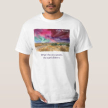 Aquarell Aurora Borealis | Alberta Prairie Lands