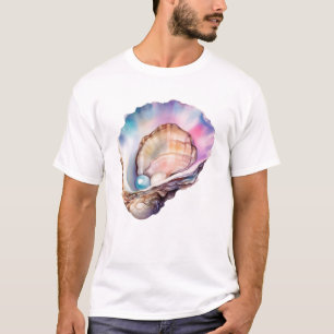 Aquarell-Auster T-Shirt