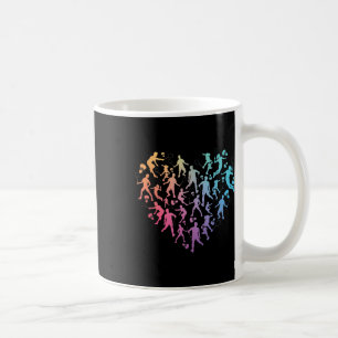 Aquarell Badminton-Spieler Team Shuttlecock Liebha Kaffeetasse