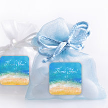 Aquarell Beach Ocean Waves Vielen Dank