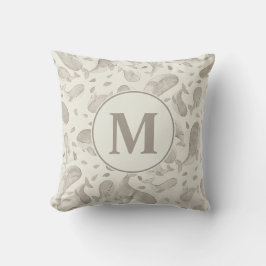 Aquarell-Beige-Wal-Paisley-Kinderzimmer | Monogram Kissen
