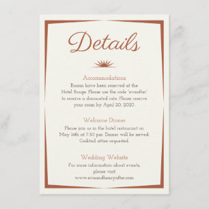 Aquarell-Bestimmungsort: Romantische Begleitkarte