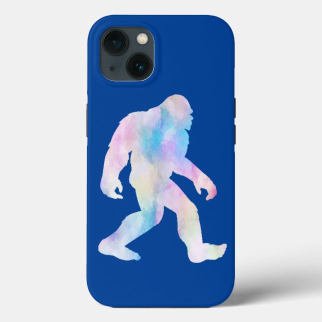 Aquarell Bigfoot Case-Mate iPhone Hülle (Rückseite)