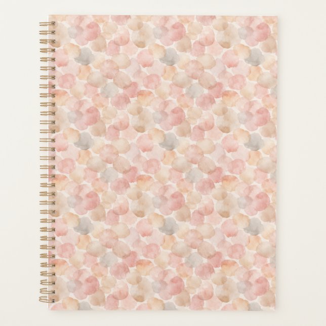 Aquarell-Blob-Muster Planer (Vorderseite)