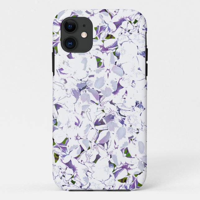 Aquarell Blume aus Hydrangeas. Case-Mate iPhone Hülle (Rückseite)