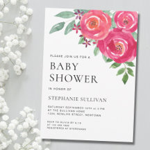 Aquarell Blume Kinderdusche