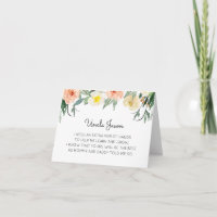 Aquarell-Blume werden mein Pate sein