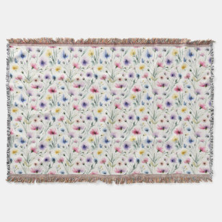 Aquarell-Blumen Decke