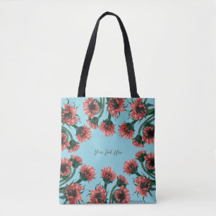 Aquarell-Blumen in Vasen