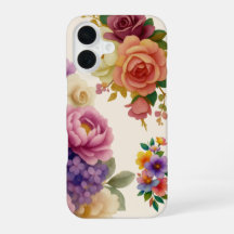 Aquarell-Blumen