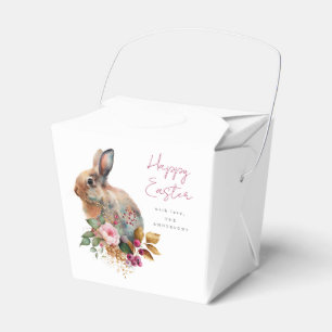 Aquarell-Blumen-Ostern Geschenkschachtel