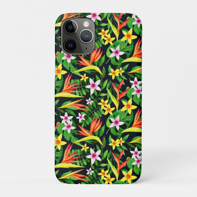 Aquarell-Blumen-und-Frucht-Blumenmuster-23768 Case-Mate iPhone Hülle (Rückseite)