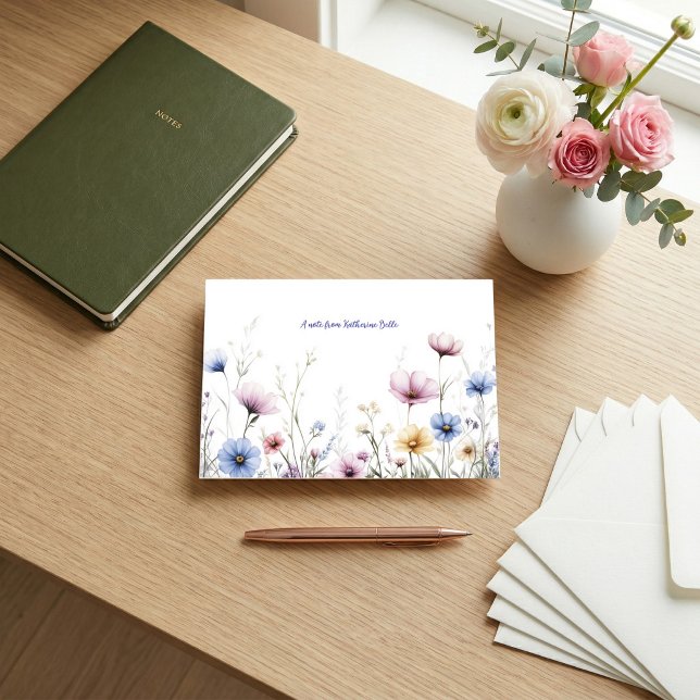 Aquarell Blumen Unterer Rand Wildblumen (Von Creator hochgeladen)