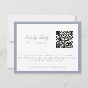 Aquarell Blumengarten Party Wappen Hochzeit RSVP Karte