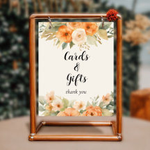 Aquarell-Blumenkarten und Geschenke Hochzeitsschil