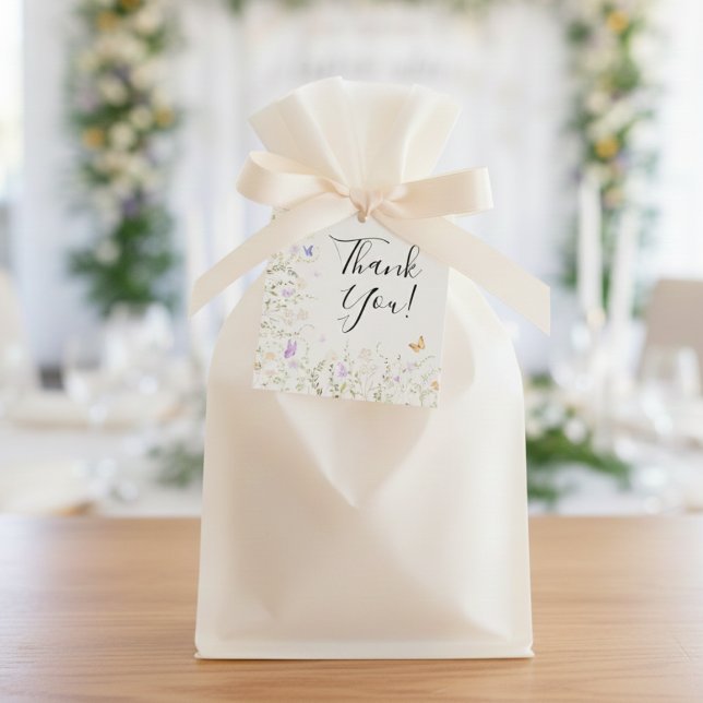 Aquarell-Blumenliebe In Blüte Brautparty  Geschenkanhänger (Von Creator hochgeladen)