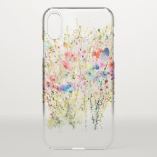 Aquarell-Blumenstrauß iPhone XS Hülle