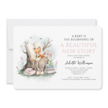 Aquarell Blütendusche Schöne neue Geschichte Baby 