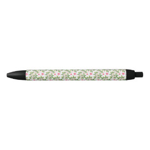 Aquarell-Blütenzweig-Blumenmuster Kugelschreiber