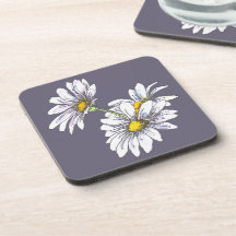 Aquarell Boho Floral Daisy Weihnachtsgeschenk