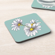 Aquarell Boho Floral Daisy Weihnachtsgeschenk
