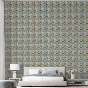Aquarell Boho Floral Tapete