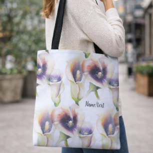 Aquarell-Calla-Lily-Blumen Elegantes Muster