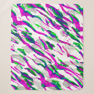 Aquarell Camouflage Design. Abstrakt Safari Tile Sherpadecke