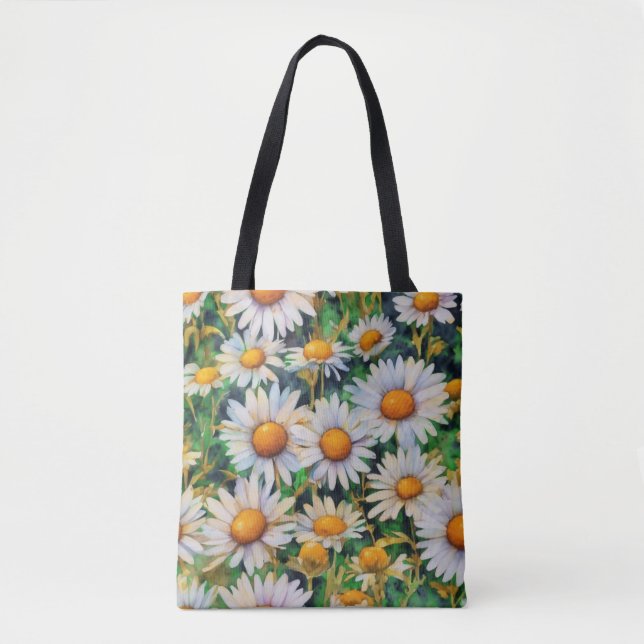 Aquarell Daisy Blume Garten (Vorderseite)