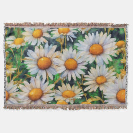 Aquarell Daisy Blume Garten Decke