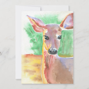 Aquarell Einladung