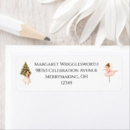 Aquarell Elegante Nussknacker-Suite Rücksendeadres