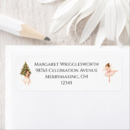 Aquarell Elegante Nussknacker-Suite Rücksendeadres