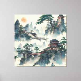 Aquarell Erstellen Sie Ihr eigenes benutzerdefinie Leinwanddruck