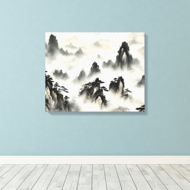 Aquarell Erstellen Sie Ihr eigenes benutzerdefinie Leinwanddruck (Insitu (Holzboden))