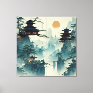Aquarell Erstellen Sie Ihr eigenes benutzerdefinie Leinwanddruck