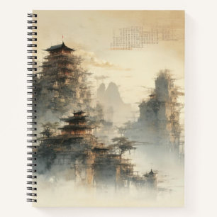Aquarell Erstellen Sie Ihr eigenes Design-Notebook Notizbuch