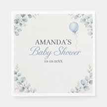 Aquarell-Eukalyptus-Baby-Party
