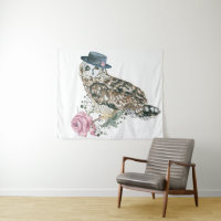 Aquarell-Eule