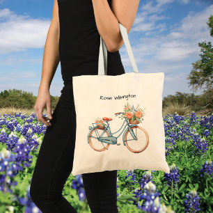 Aquarell Fahrrad  Tragetasche