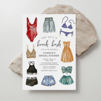 Aquarell Fashion Beach Bash Brautparty